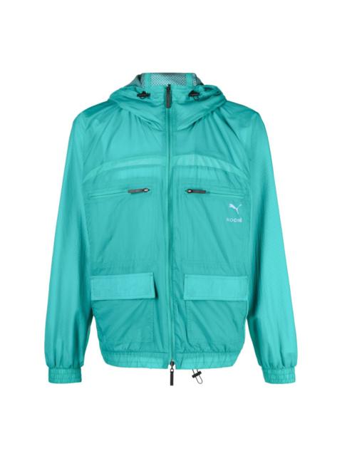 PUMA reversible mesh jacket