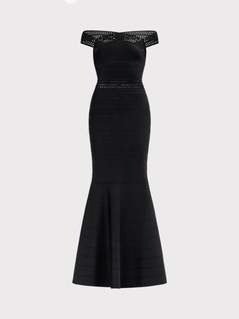 HERVE LEGER THE OCTAVIA GOWN