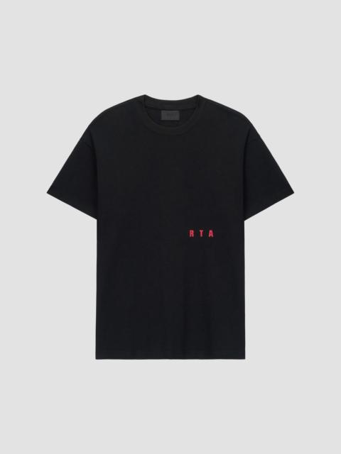 RTA Men's Curva Ultra Colin Oversized T-Shirt - Black Ultra