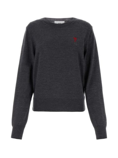 Dark grey wool sweater