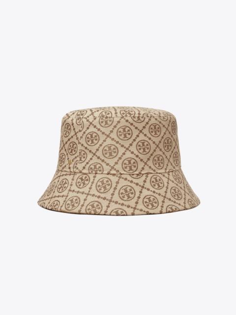 TORY BURCH T Monogram Short-Brim Bucket Hat