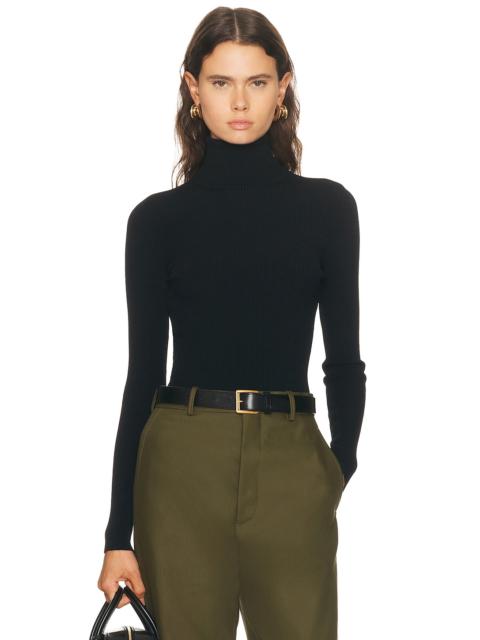 WARDROBE.NYC Matte Turtleneck Top