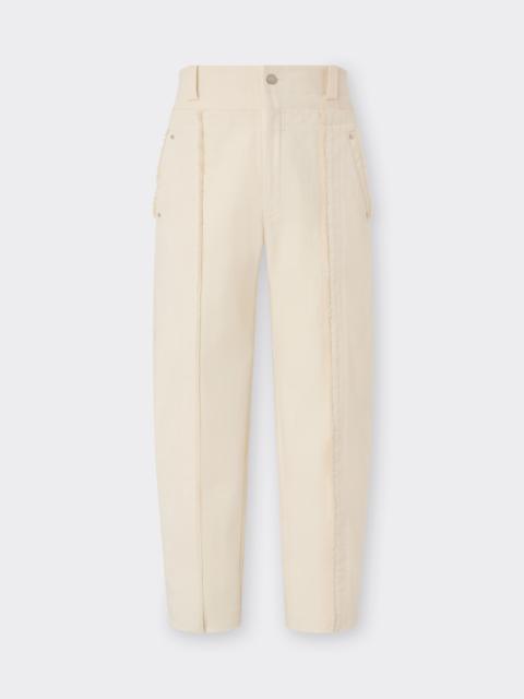 Ferrari Malfilè cotton trousers