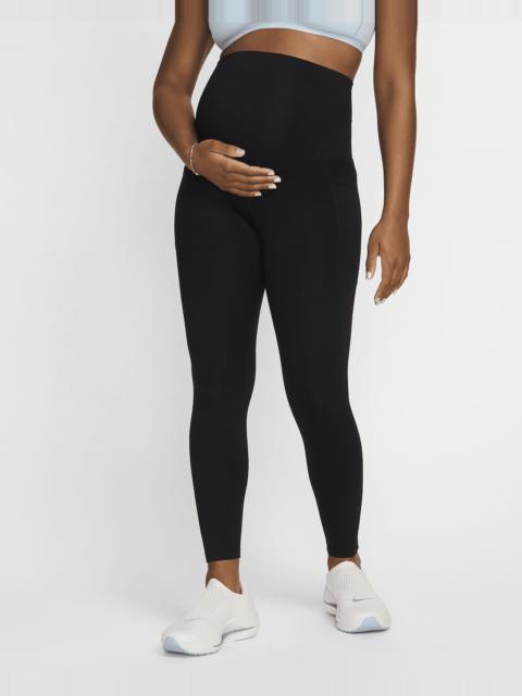 Nike Nike (M) One Women's High-Waisted 7/8 Leggings with Pockets (Maternity)