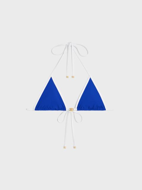 CELINE triomphe triangle top IN matte jersey