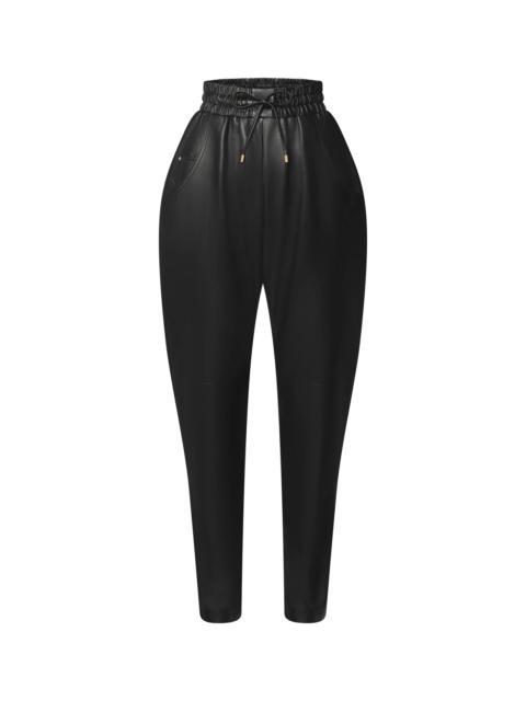 Louis Vuitton Leather Jogging Pants