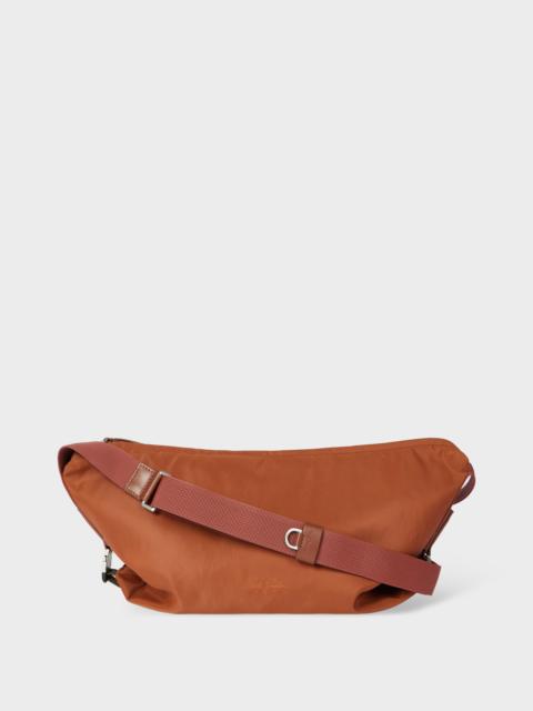 Paul Smith Brick Red Recycled Polyamide Boat Side Bag