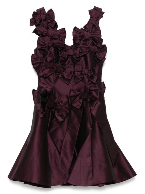 VIKTOR & ROLF bow bouquet mini dress