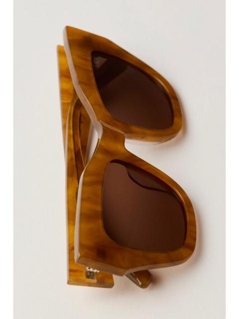 FREE PEOPLE Decker Polarized Square Sunglasses