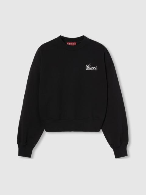 GUCCI Cotton jersey sweatshirt
