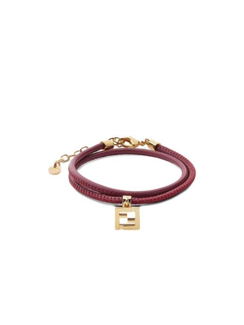 Forever leather bracelet