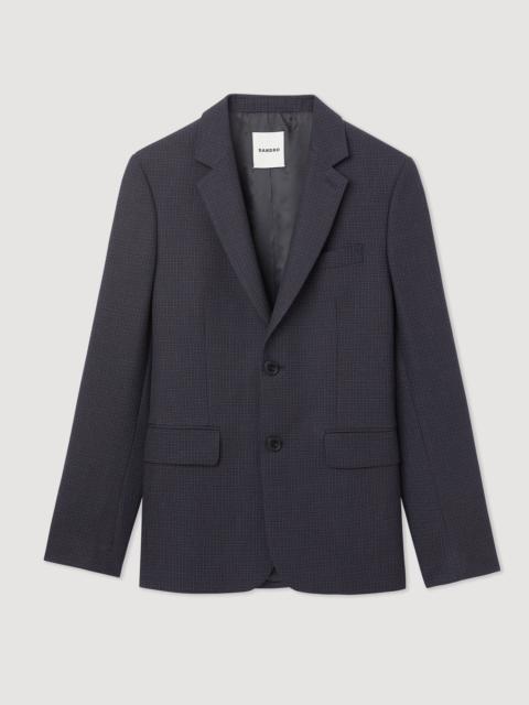 Sandro Virgin wool suit jacket