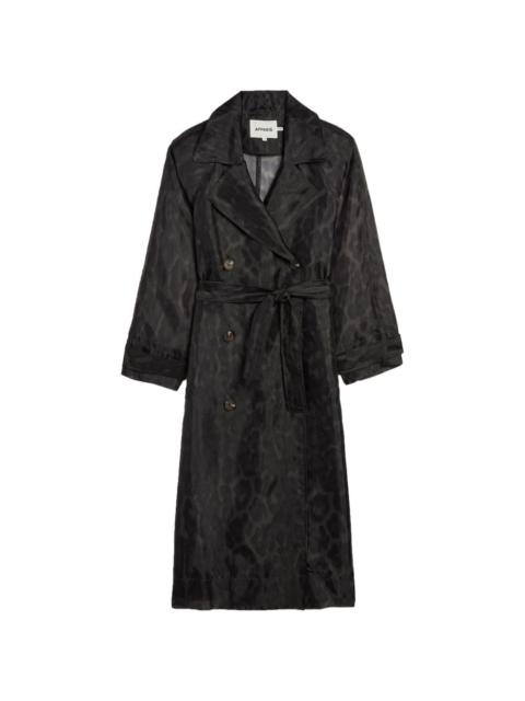 APPARIS Lana belted trench coat