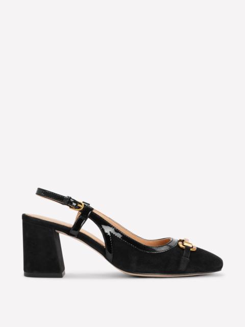 BODEN Iris Snaffle Slingback Heels-Black