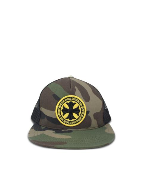 cross seal stamp trucker hat