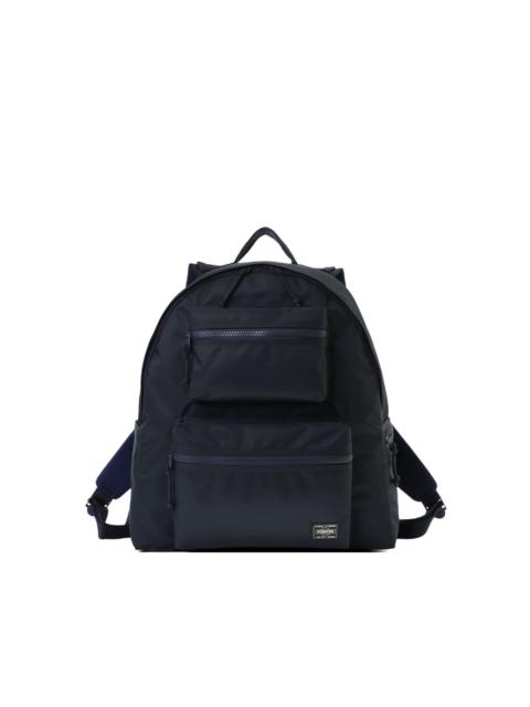 PORTER zip pocket backpack