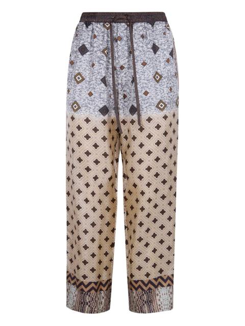 Pierre-Louis Mascia patterned trousers