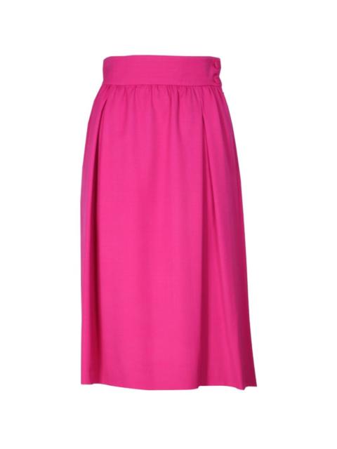 Moschino flared midi skirt