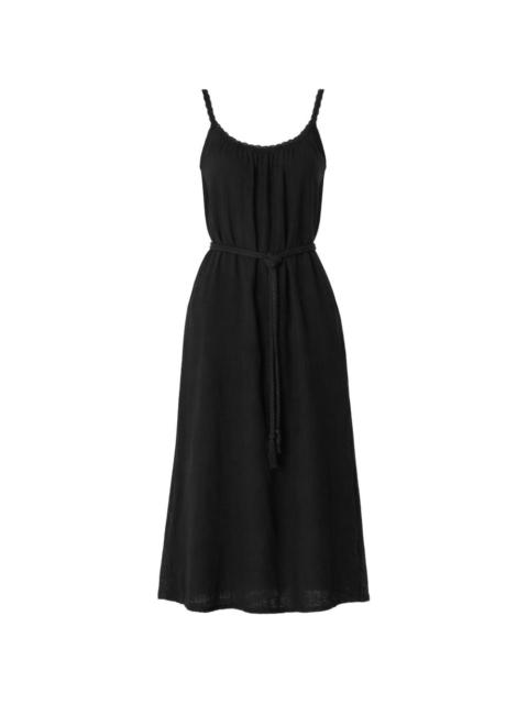 XÍRENA braided-strap midi dress