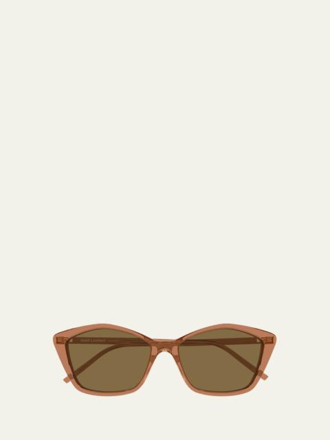 SAINT LAURENT SL 775 Cat-Eye Acetate Sunglasses