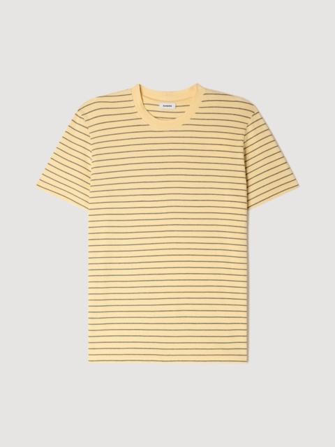 Sandro STRIPED T-SHIRT