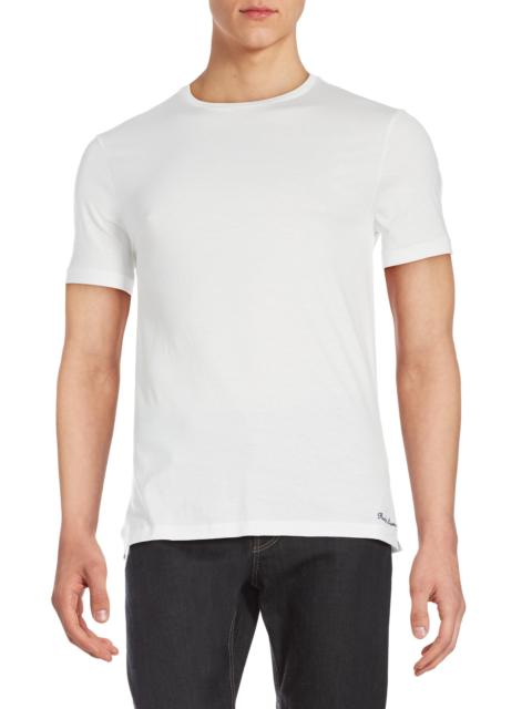 Ralph Lauren Men's Short-Sleeve Crewneck Cotton Tee - White