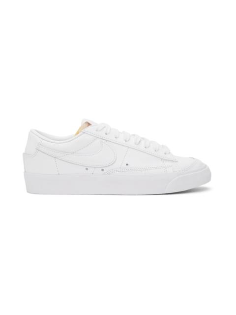 Nike White Blazer Low '77 Sneakers