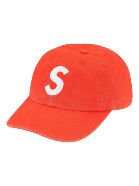 Supreme Pigment Print S Logo 6-Panel 'Orange White' SUP-FW22-1017