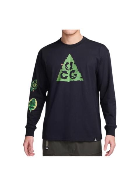 Nike Nike Long Sleeves T-Shirt Asia Sizing 'Black' HJ0803-010