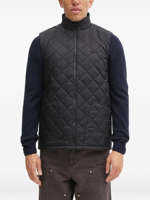 Barbour quilted zip gilet