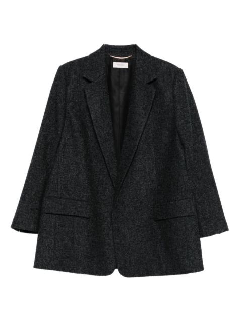 AGNONA mélange-effect blazer