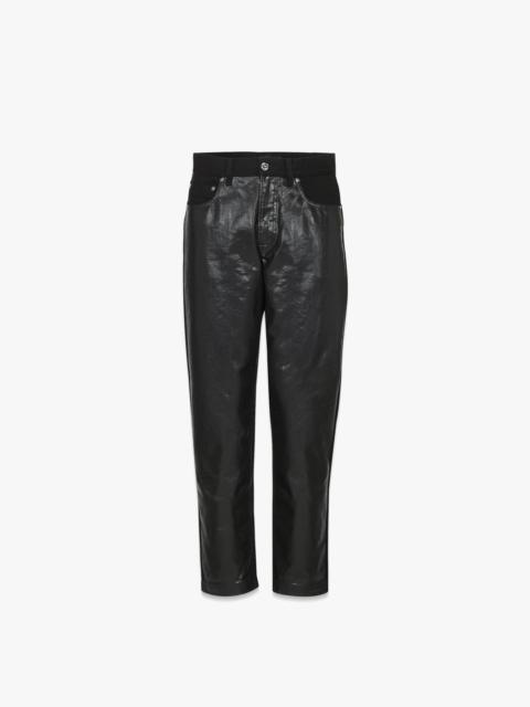 MCM Men’s Jeans in Glossy Denim