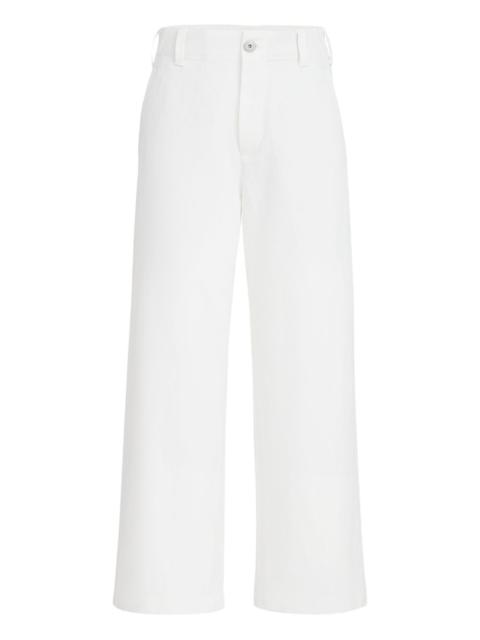Brunello Cucinelli zip-fastening trousers