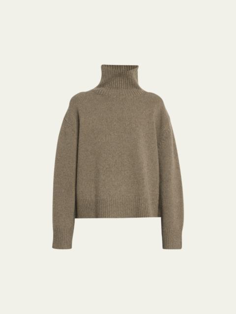 NILI LOTAN Omaira Funnel-Neck Wool Sweater