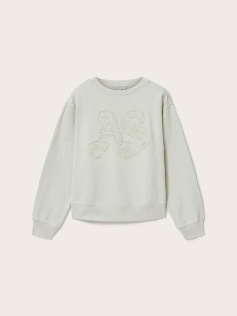 ALLSAINTS INSIGNIA PIPPA CREW NECK SWEATSHIRT