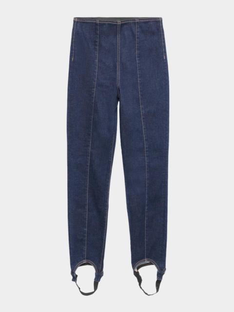 VERONICA BEARD Lydia High-Rise Stirrup Jeans