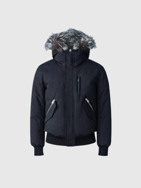 MACKAGE DIXON-X 2-in-1 Nordic Tech down bomber with silver fox fur