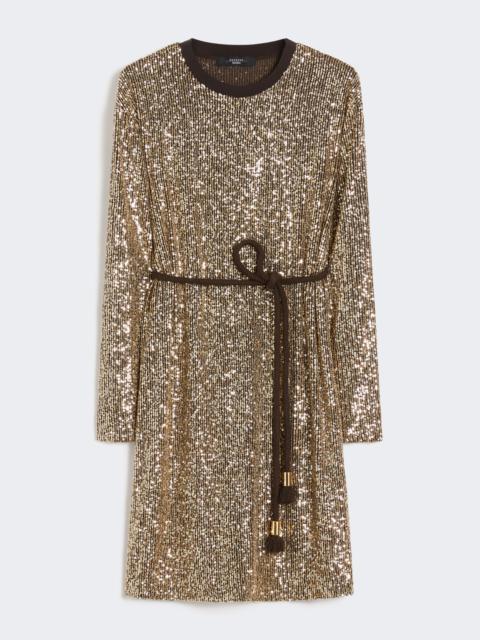 WEEKEND Max Mara CACHI1234 Short tulle dress with sequins