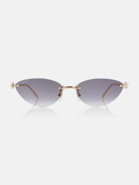 Cartier Clash De Cartier cat-eye sunglasses