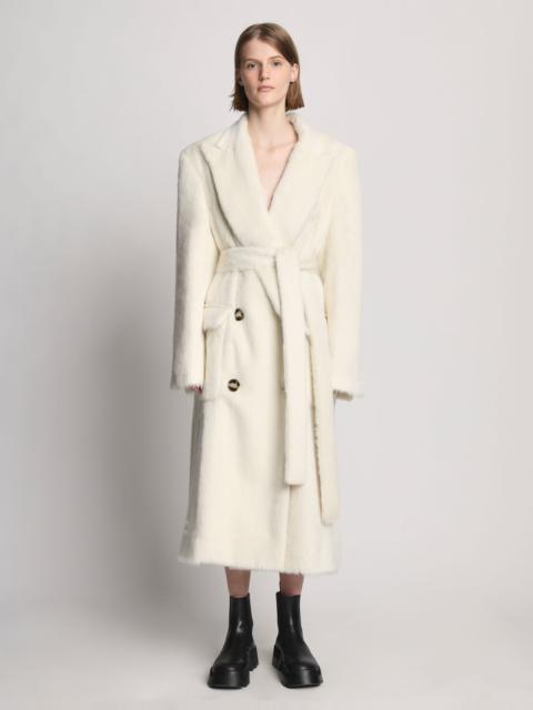 Proenza Schouler Brushed Alpaca Coat