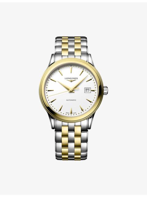 Longines L4.984.3.20.7 Flagship Yellow PVD Coated Stainless-Steel Automatic Watch