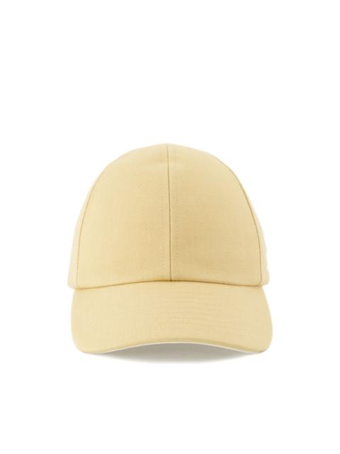 courrèges embroidered-logo baseball cap