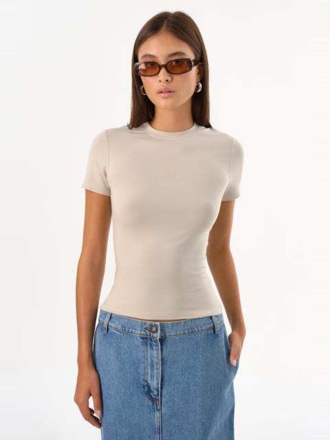 LAMARQUE MOA | Jersey Crew Neck Tee