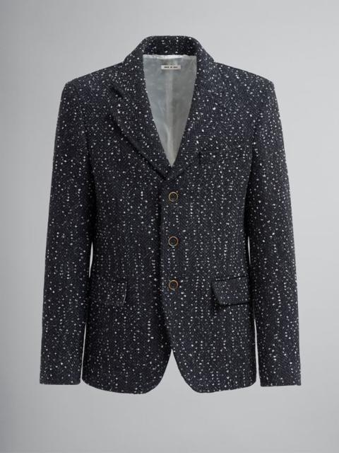 Marni SPECKLED HERRINGBONE JACKET