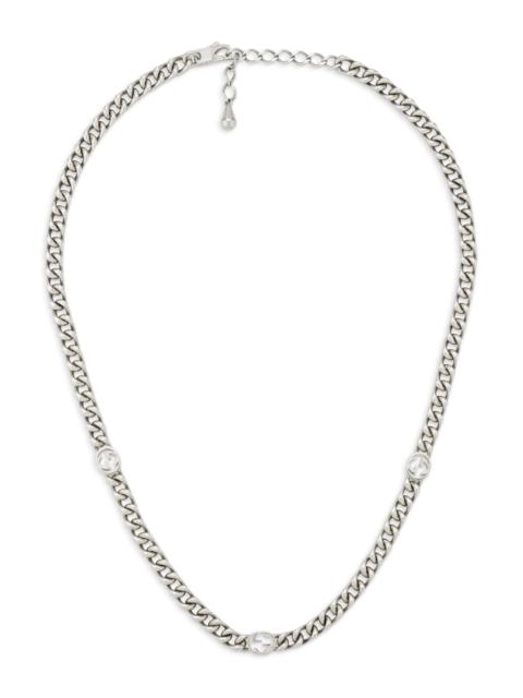 GUCCI Men's Protege Scorpion Sterling Silver Necklace - Silver