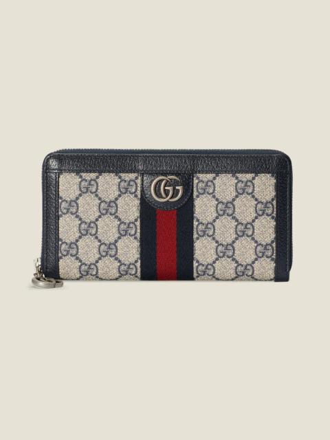 Ophidia GG zip around wallet