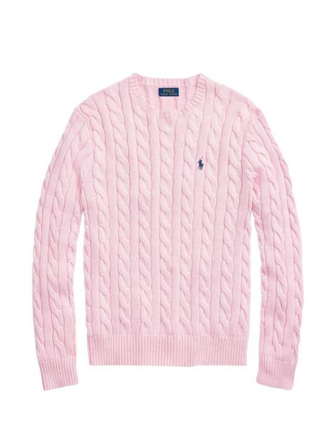 Polo Ralph Lauren cable-knit crew neck sweater