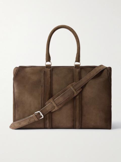 OFFICINE CREATIVE Quentin 009 Airbrushed Suede Weekend Bag