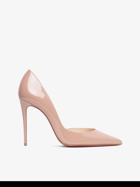 Christian Louboutin Iriza 100 beige patent pump