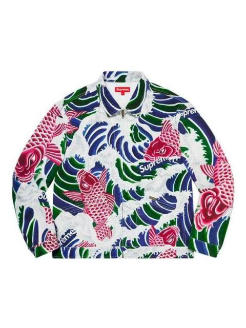 Supreme Supreme x Christopher Wool Denim Work Jacket 'White